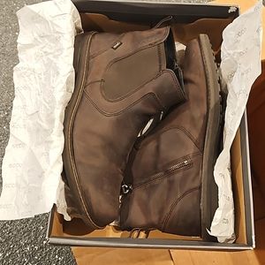 Ecco Turn GTX Zip Chukka Mocha EU 47 US 13 - 13.5. EUC !!